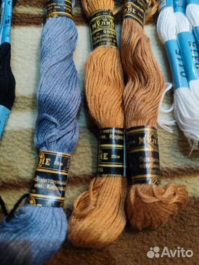 Нитки мулине гамма пакетом