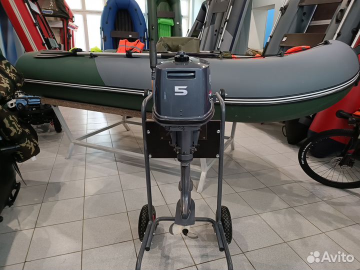 Лодочный мотор Yamaha (Ямаха) 5 л.с. Б/У
