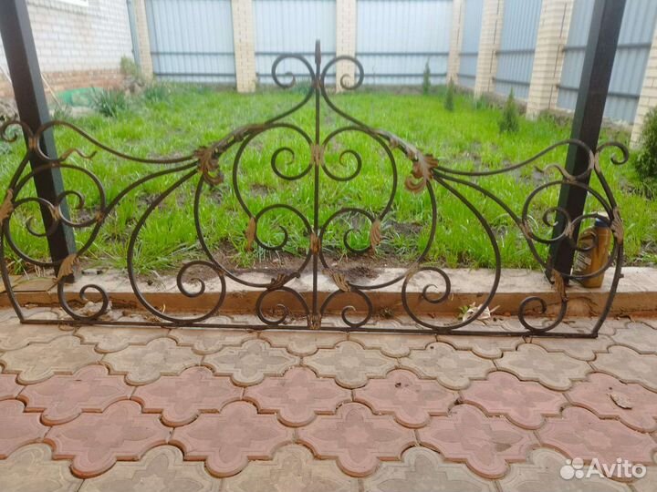 Кованый забор