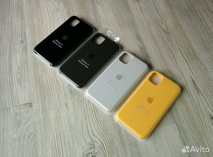 На iPhone 11 чехол silicone case