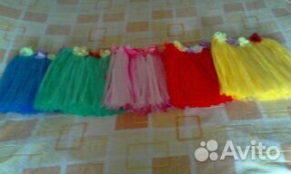 Гавайские ожерелья(бусы)много, гавайская вечеринка