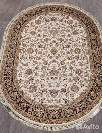 Ковер Merinos Aravia 5471 cream-brown Овал