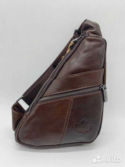 Сумка мужская натуральная кожа