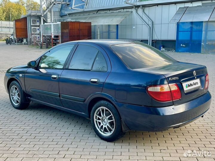 Nissan Almera 1.5 МТ, 2005, 254 300 км