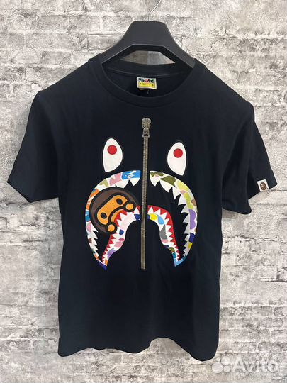 Футболка bape shark оригинал