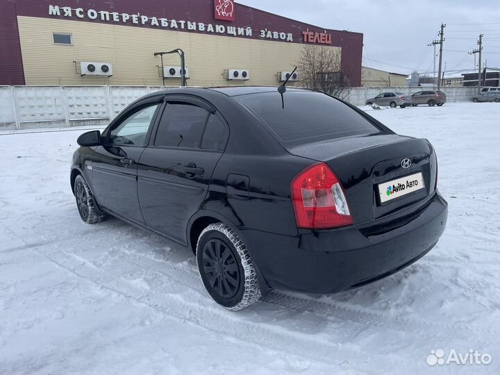 Hyundai Verna 1.4 МТ, 2007, 280 000 км