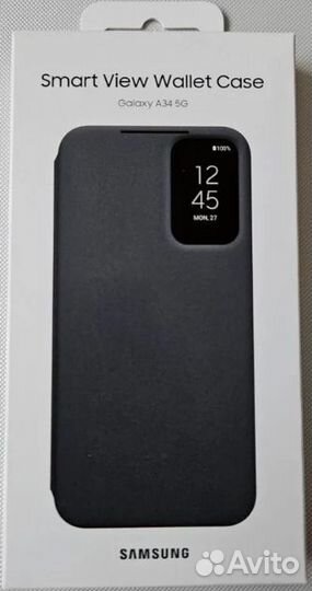 Чехол-книжка Samsung А34 оригинал. Новый