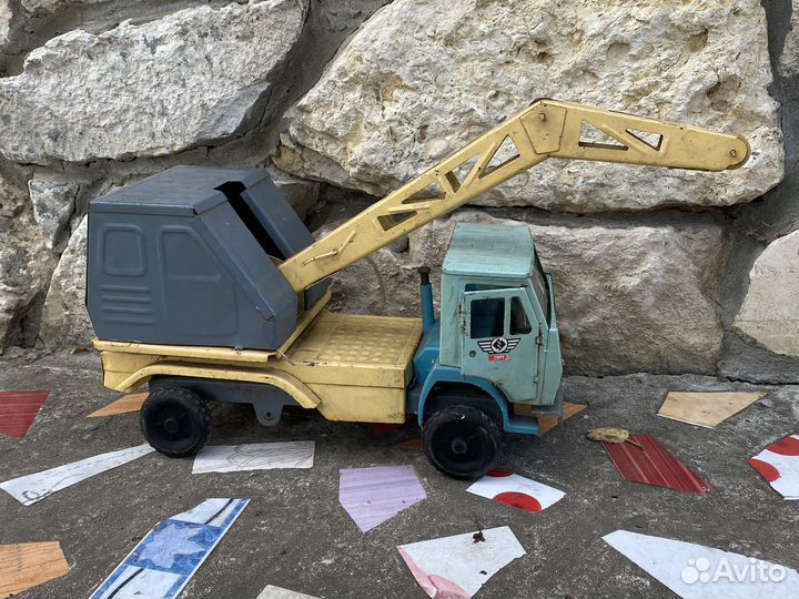 Машинка ссср. камаз кран. Красная Этна. Жесть