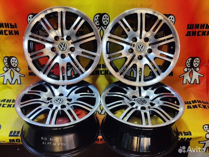 Литые диски VW T5 R17 5*120 dia 65.1 8J