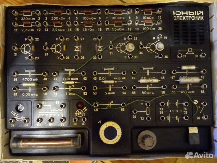 Электронный конструктор Юный электроник