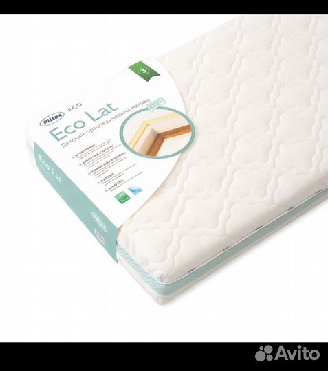 Детской матрас Plitex Eco Lat 120х60х12