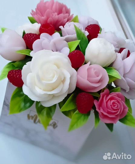 Букет из мыла