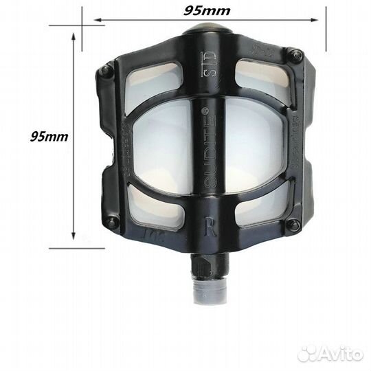 Педали велосипедные sudite STD