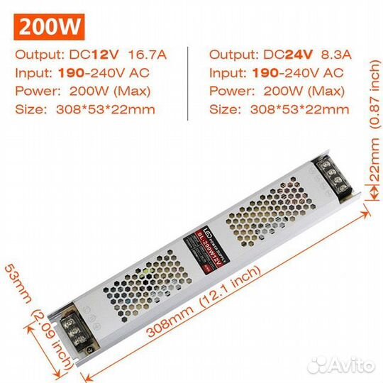 Блок питания для светодиодной ленты
