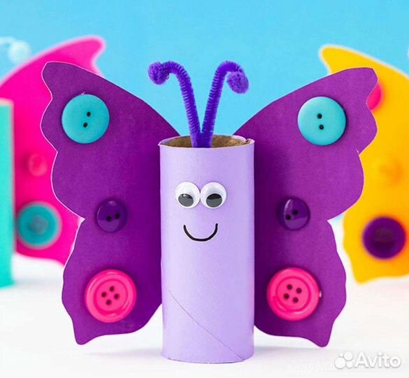 Втулки картонные от туалетной бумаги для поделок