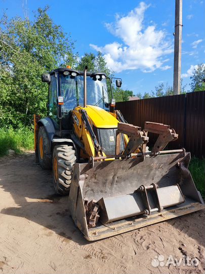Экскаватор погрузчик jcb,4с х с гидробуром