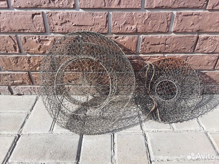 Садок рыболовный металлический 2 шт