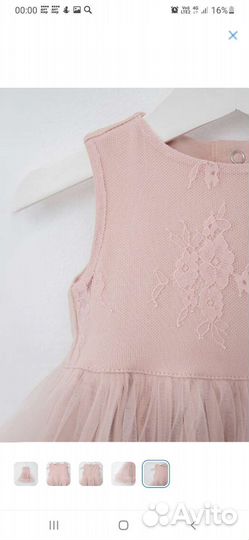 Платье для девочки 80см