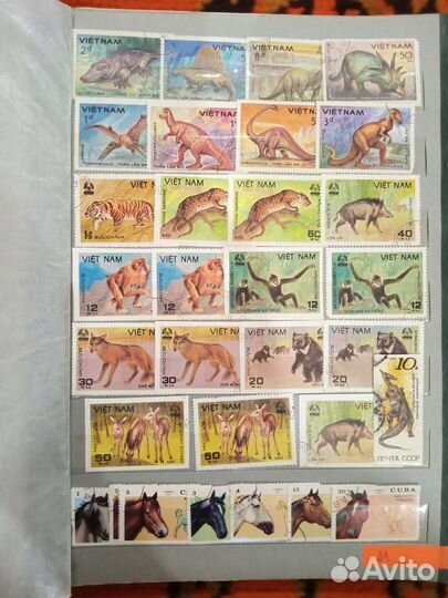 Почтовые марки Фауна