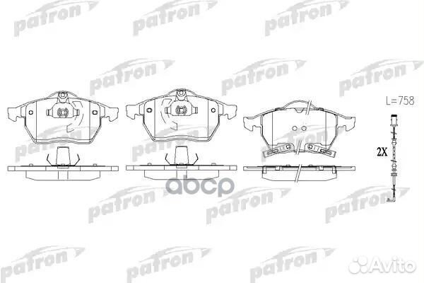 Колодки тормозные дисковые передн opel: astra G
