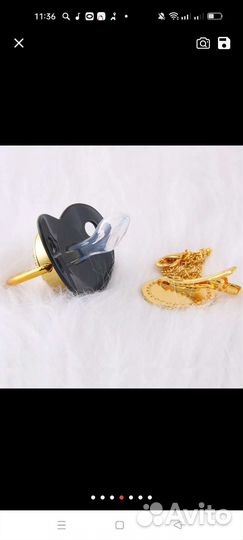 Соска с держателем