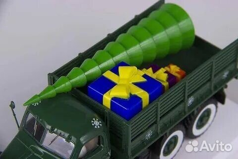 ЗИЛ 157 с новым годом SSM 1:43