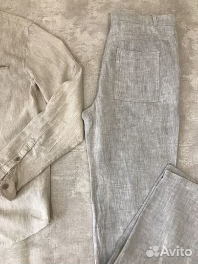 Льняной костюм 164
