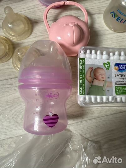 Бутылочки молокоотсос ушные палочки