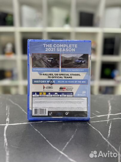 Диск для PS4. WRC 10