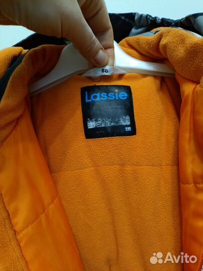 Зимний комбинезон lassie 80 для мальчика