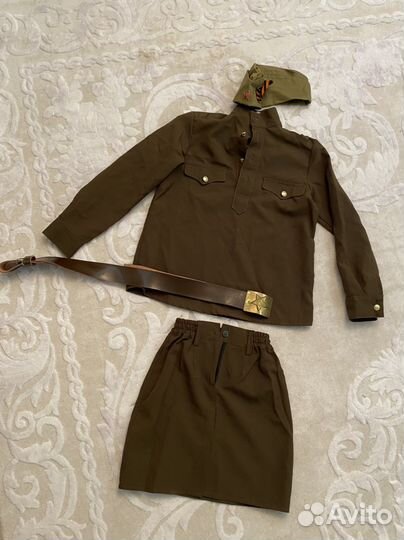 Детский военный костюм