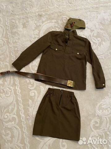 Детский военный костюм