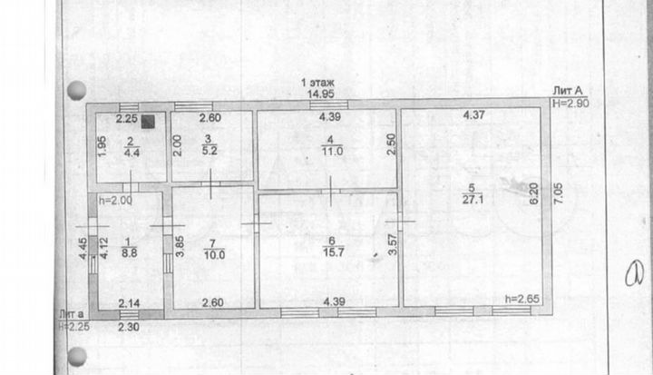 Дом 82,2 м² на участке 35,6 сот.