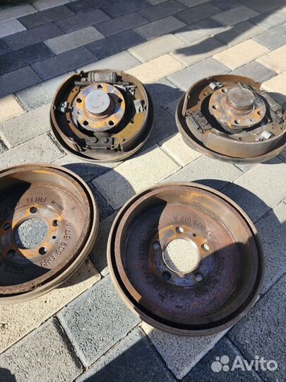 Тормозные барабаны на фольксваген поло