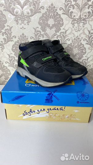 Ботинки демисезонные котофей 28