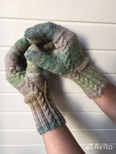 Перчатки вязанные