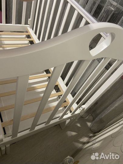 Кровать детская Антел Каролина 4/6 с маятником