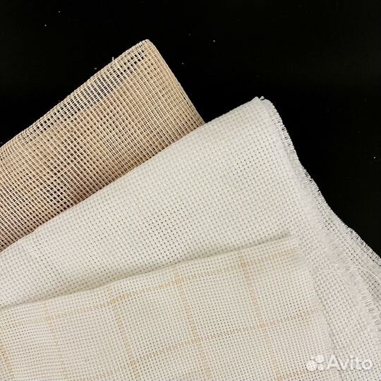 Пяльцы для вышивания, канва, мулине нитки