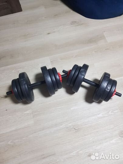 Гантели разборные по 9кг