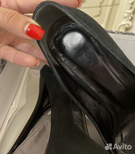 Туфли женские натуральная замша