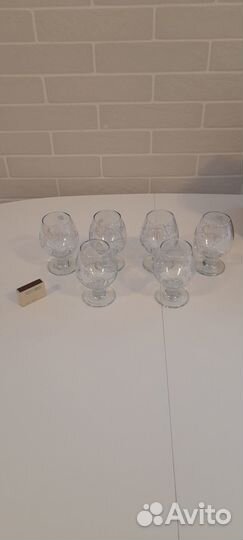 Бокалы стеклянные (новые)