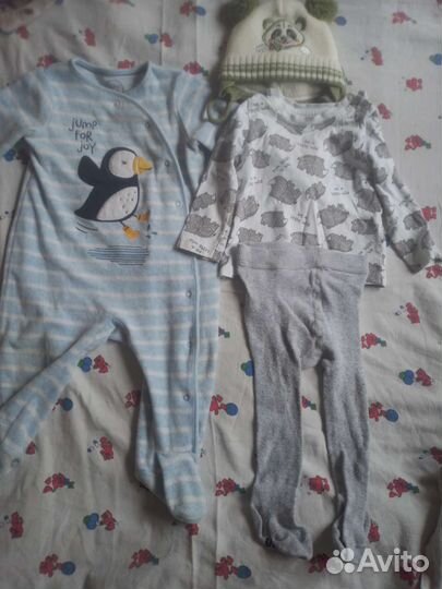 Вещи на мальчика с 0 до 10 месяцев