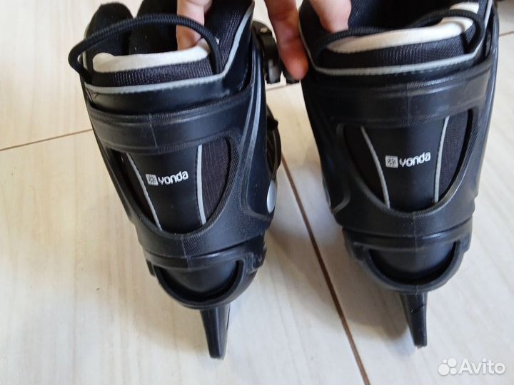 Коньки на мальчика р. 38 по стельке 24 см