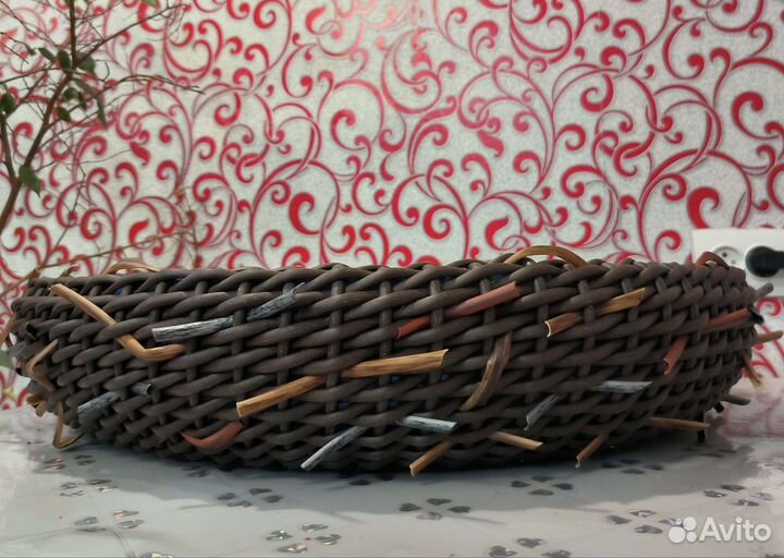 Гнездо для аиста из ротанга