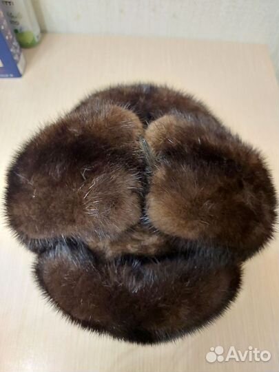 Норковая шапка мужская