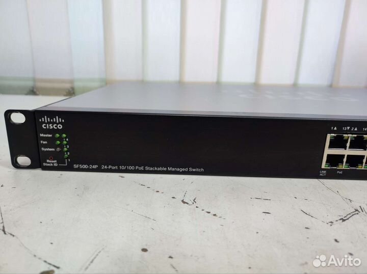 Управляемый POE коммутатор Cisco SF500-24P