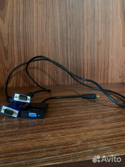 Кабель vga - vga. переходник vga - hdmi