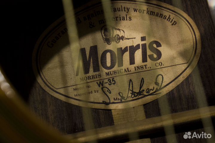 Акустическая Гитара Morris W-35 Japan