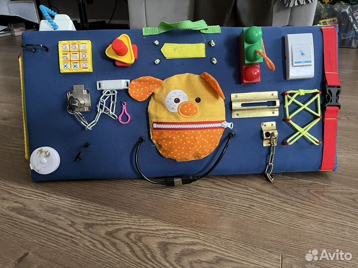 Бизиборд мягкий