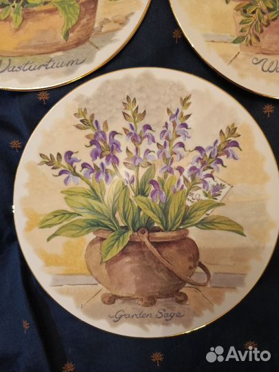 Набор декоративных тарелок Чехия